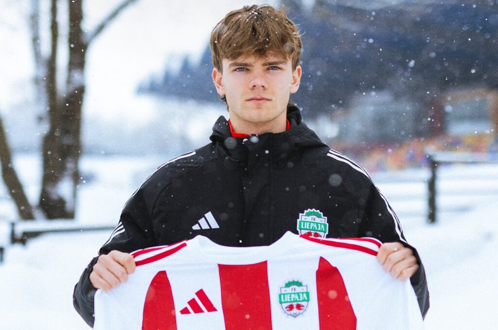 FK Liepāja sastāvu papildinājusi ar talantīgo Markusu Ivulānu