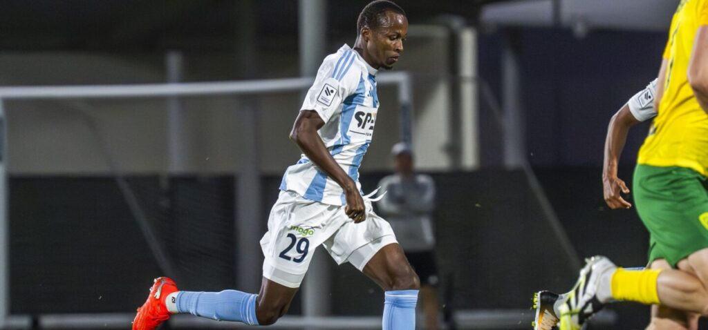 Johnson Kabagambe uz īres tiesībām pievienojas Ogre United!