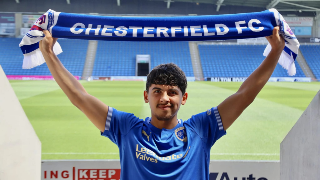 Latvijas jaunatnes izlases futbolists Dannijs Aņisjko pievienojas Anglijas ceturtās līgas klubam “Chesterfield”!